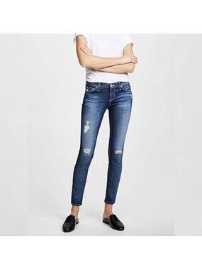 AG Adriano Goldschmied The Legging Ankle 11 Years Swap Meet Skinny Jeans Sz 29R